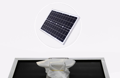 LUZ SOLAR Xardín -panel solar