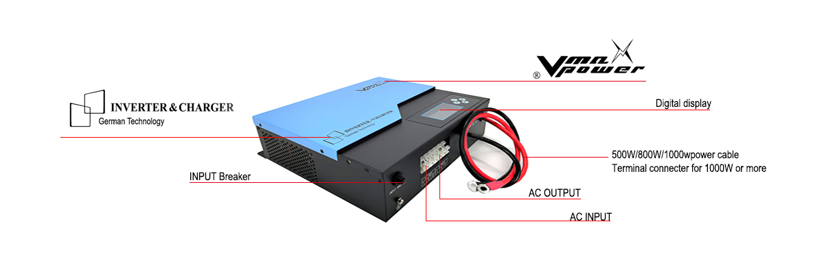 Detail image inverter charger