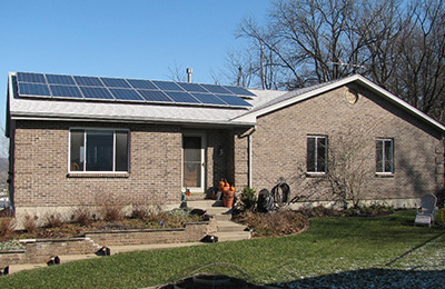 Private independent courtyard