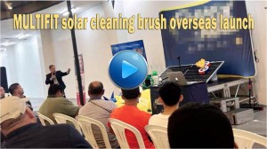 Solar Panel Cleaning Brush Overseas Launch