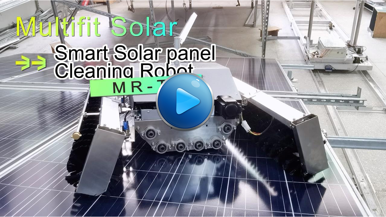 TI-Smart Solar Panel Cleaning Robot