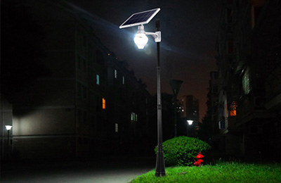 solar garden light 10 Village street lamp